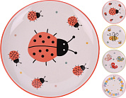 Тарелка, керамика, 20х20 см, асс/4, с принтом зверюшки, арт. 554888560