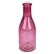 Ваза из стекла (6,5*18см) розовый арт.57901703