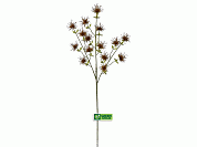 Искусственная ветвь "Каллистемон" для декора из пластика, 71 см