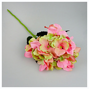 Искусственный цветок "Гортензия" (66 cм), розовый